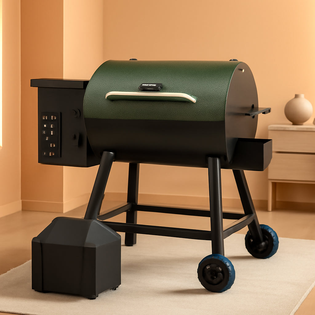 Electric Pellet Grill Smoker 8in1 PID Temperature Control