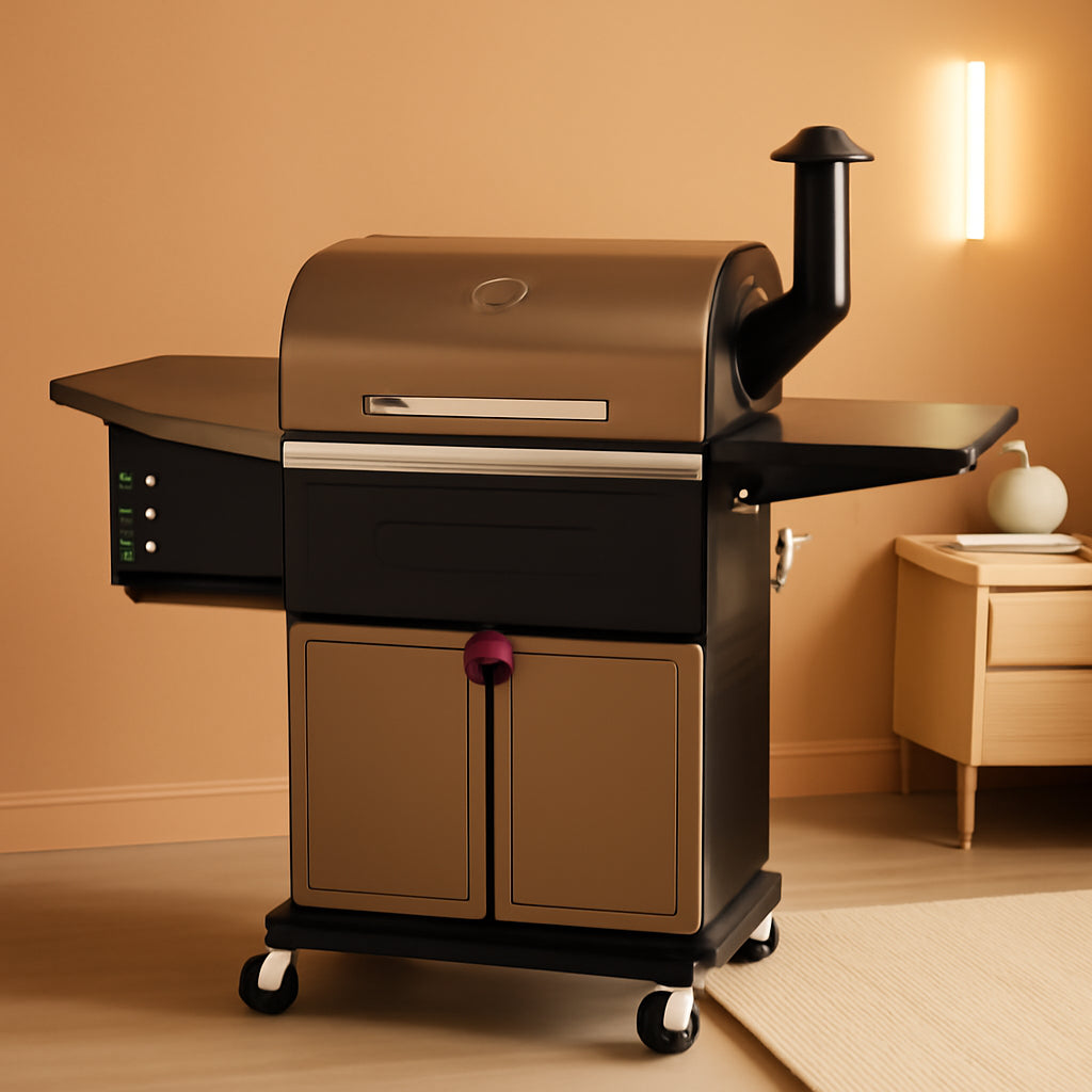 Wood Pellet Grill Smoker PID Controller Large Capacity