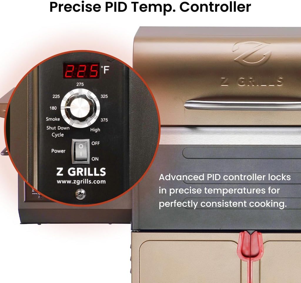 Wood Pellet Grill Smoker PID Controller Large Capacity