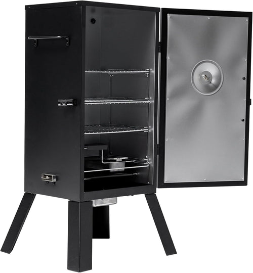 30 Inch Electric Vertical Smoker Analog Temperature