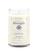 Strength Scripture Candle - Citrus & Berry Scent | Bible Candles Co.