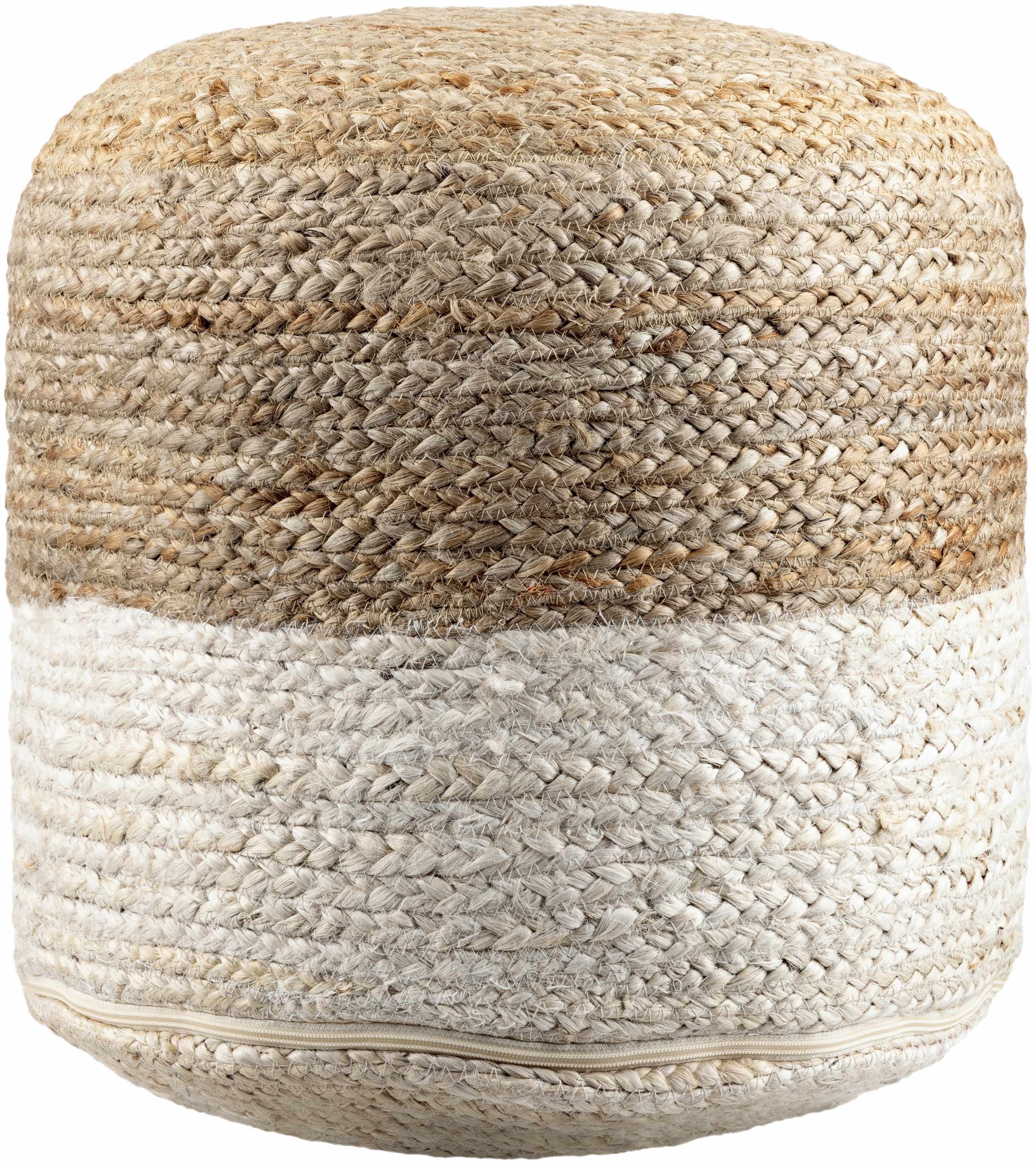 Birkdale 18ft Cylinder Jute Pouf - Clearance