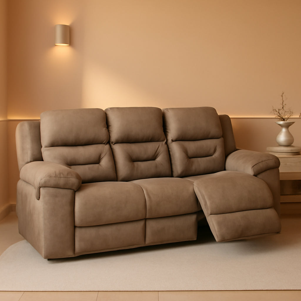 Stoneland NinetyInch DualSided Reclining Living Room Sofa