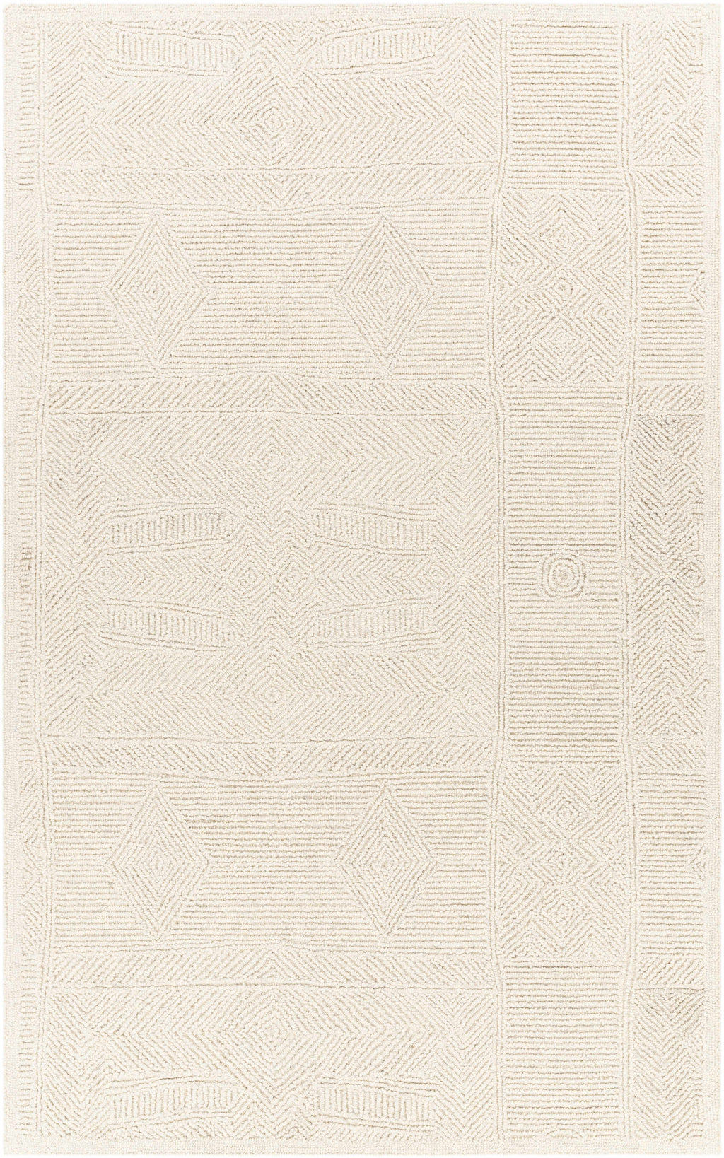 Cork Textured Wool Rug