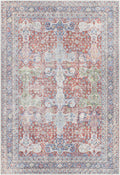 Rust Goma Vintage Area Rug - Clearance