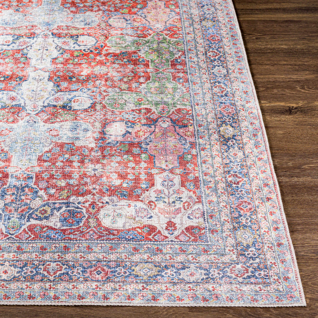 Rust Goma Vintage Area Rug - Clearance