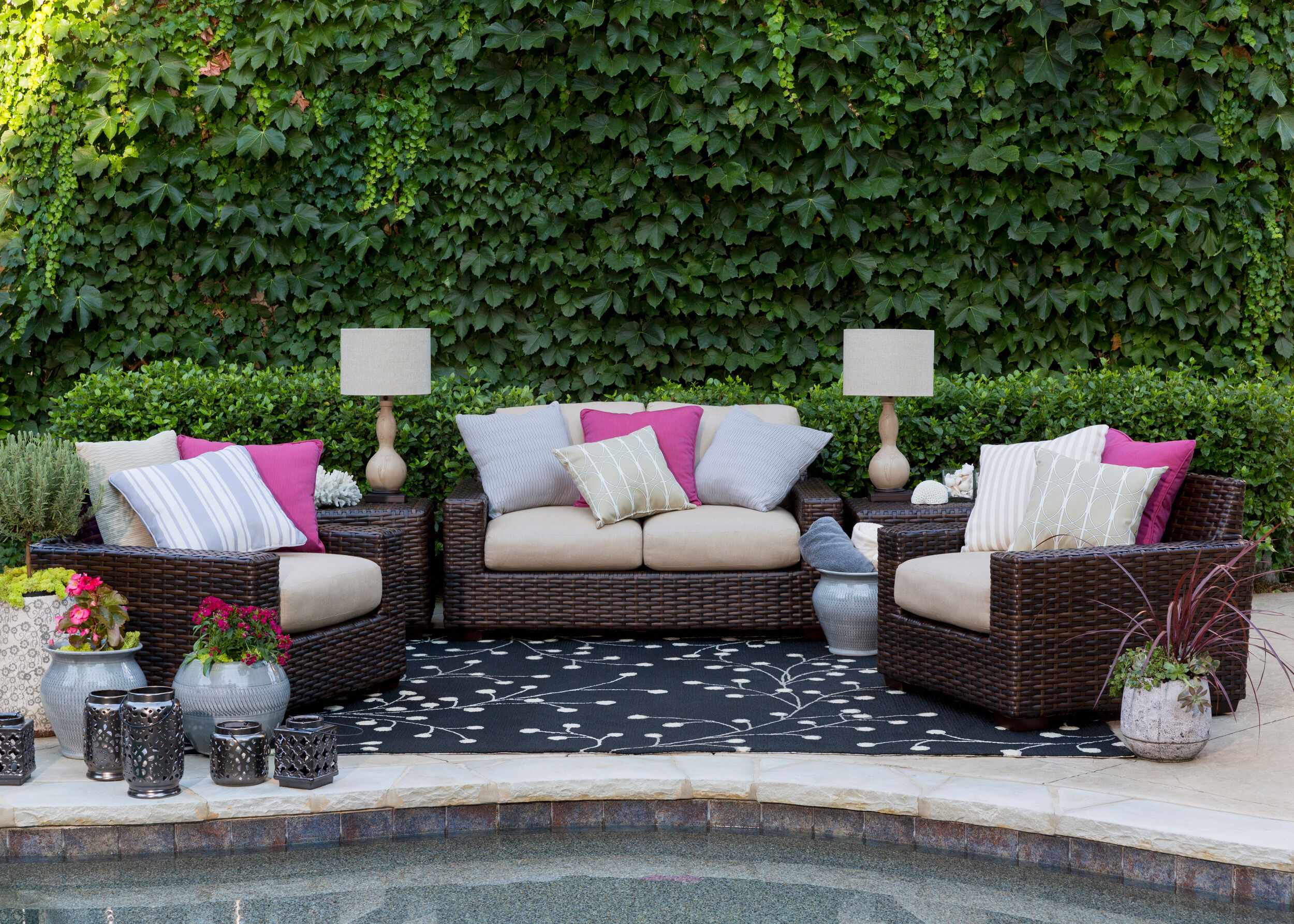 Challis Outdoor Pillow Cover - Clearance